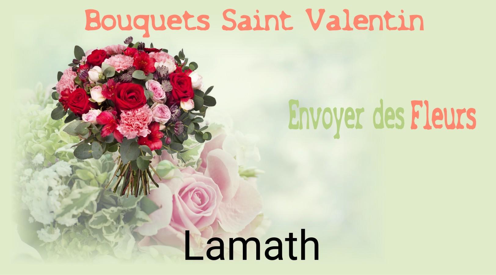 Roses de Saint-Valentin livrées à Lamath